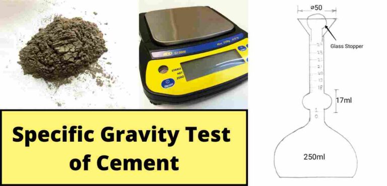 Specific Gravity Test Of Cement OkCivil